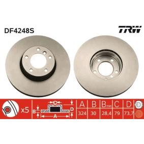 Bremsscheibe DF4248S von TRW günstig für 61,90 € online kaufen