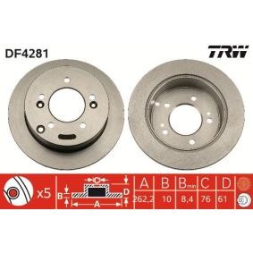Acquista Dischi freno da TRW online per Elantra IV Station Wagon (HD) a prezzi moderati
