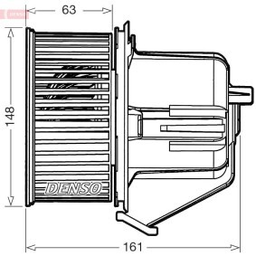 Innenraumgebläse DEA07027 von DENSO günstig für 131,73 € online kaufen