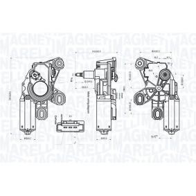 Scheibenwischermotor 064071700010 von MAGNETI MARELLI günstig für 105,41 € online kaufen