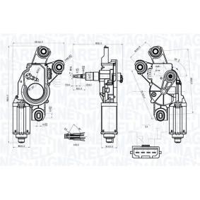 Scheibenwischermotor 064073600010 von MAGNETI MARELLI günstig für 105,41 € online kaufen