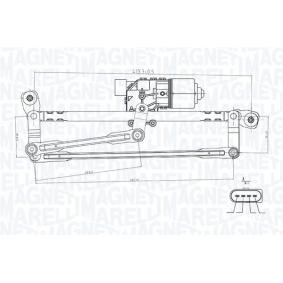 Compre Tirante de limpa-vidros de MAGNETI MARELLI online para Ibiza IV Sportcoupe (6J, 6P) a preços moderados