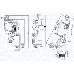 Achetez des Moteur d'essuie-glace MAGNETI MARELLI 064371000010 à prix pour 121,82 €