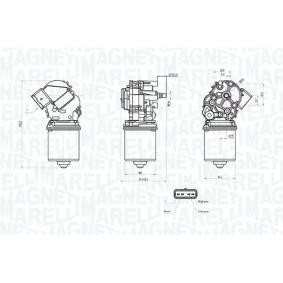 Scheibenwischermotor 064371700010 von MAGNETI MARELLI günstig für 66,15 € online kaufen