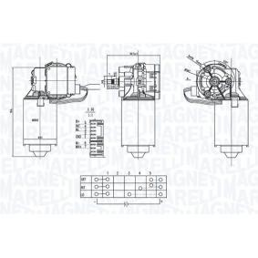 Scheibenwischermotor 064373800010 von MAGNETI MARELLI günstig für 61,69 € online kaufen