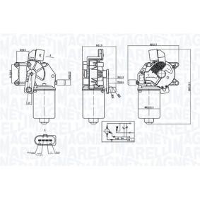 Scheibenwischermotor 064376600010 von MAGNETI MARELLI günstig für 92,60 € online kaufen
