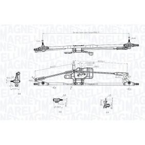 Comprar Varillaje de limpiaparabrisas de MAGNETI MARELLI 085570716010 a bajo precio de 94,09 €