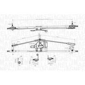 Comprar Varillaje de limpiaparabrisas de MAGNETI MARELLI 085570718010 a bajo precio de 84,51 €