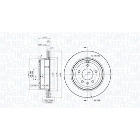 Bremsscheibe 360406188900 von MAGNETI MARELLI günstig für 110,46 € online kaufen