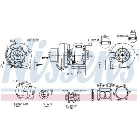 Compre Turbocompressor da NISSENS 93846 a um preço baixo por 503,79 €