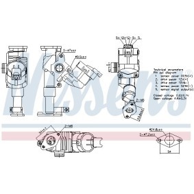 AGR-Ventil 98423 von NISSENS günstig für 167,36 € online kaufen