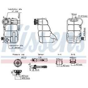 Ausgleichsbehälter 996344 von NISSENS günstig für 45,76 € online kaufen