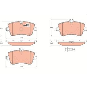 Bremsbeläge GDB1514 von TRW günstig für 31,64 € online kaufen