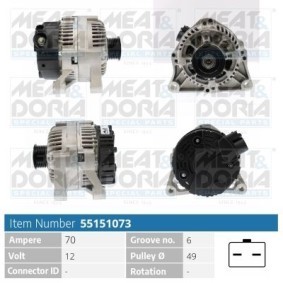 Compre Alternador da MEAT & DORIA 55151073 a um preço baixo por 169,70 €