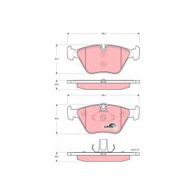 Bremsbeläge GDB1577 von TRW günstig für 34,73 € online kaufen