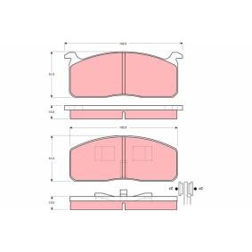 Compre Pastilhas de travão de TRW online para HIACE I Caixa (RH1_, LH3_, RH3_, RH2_, LH2_, LH1_) a preços moderados