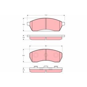 Acquista Kit pastiglie freni da TRW GDB3068 a buon mercato per soli 27,98 €