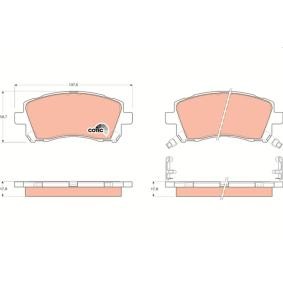 Bremsbeläge GDB3217 von TRW günstig für 37,12 € online kaufen