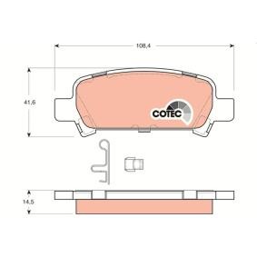 Bremsbeläge GDB3223 von TRW günstig für 28,59 € online kaufen