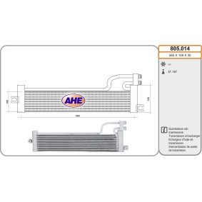 Ölkühler 805.014 von AHE günstig für 176,96 € online kaufen