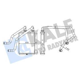 Achetez des Radiateur de chauffage de chez KALE OTO RADYATOR en ligne pour X-TRAIL (T30) à prix modérés