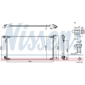 Compre Condensador de aire acondicionado de NISSENS online para Corolla XII Familiar (E210) a precios moderados