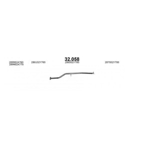 Comprar Tubo de escape de IZAWIT 32.058 a bajo precio de 59,30 €
