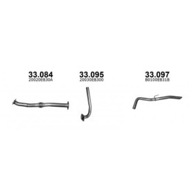 Achetez des Tuyau d'échappement IZAWIT 33.095 à prix pour 29,89 €