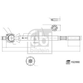 Axialgelenk, Spurstange 192990 von FEBI BILSTEIN günstig für 17,49 € online kaufen