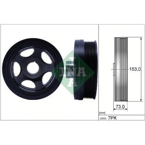 Acquista Puleggia cinghia albero a gomiti da INA 544 0183 10 a buon mercato per soli 105,04 €