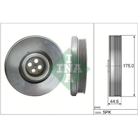 Achetez des Poulie damper de chez INA en ligne pour Sprinter 3.5-t Camion plate-forme/Châssis (907, 910) à prix modérés