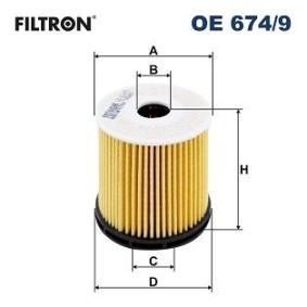 Acquista Filtro olio da FILTRON OE 674/9 a buon mercato per soli 15,02 €