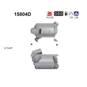 Achetez des Catalyseur de chez AS en ligne pour Movano Mk3 (C) Van (U9) à prix modérés