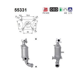 Katalysator 55331 von AS günstig für 393,02 € online kaufen