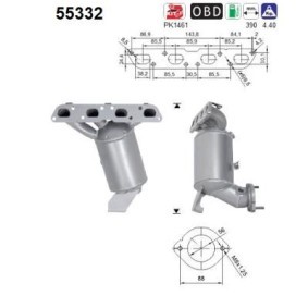 Comprar Catalizador de AS 55332 a bajo precio de 913,48 €