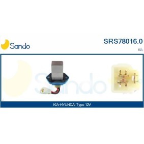 Compre Resistência, ventilador do habitáculo da SANDO SRS78016.0 a um preço baixo por 46,49 €