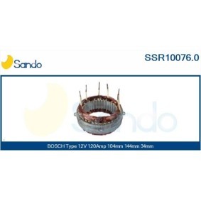 Compre Resistência, ventilador do habitáculo da SANDO SRS78069.0 a um preço baixo por 14,00 €