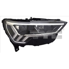 Compre Faros de TYC online para Q3 Sportback (F3N) a precios moderados