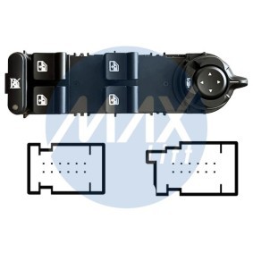 Acquista Interruttore, Alzacristallo da MAX SAR102 a buon mercato per soli 105,56 €