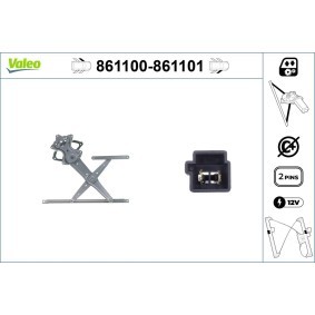 Acquista Alzacristallo da VALEO 861100 a buon mercato per soli 119,37 €