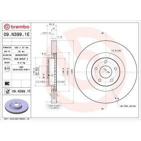 Acquista Kit dischi e pastiglie da BREMBO online per Kuga Mk3 a prezzi moderati