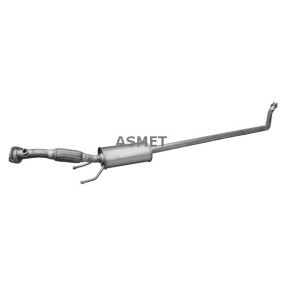 Comprar Silenciador intermedio de ASMET 28.023 a bajo precio de 127,07 €