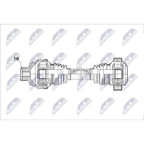 Achetez des Arbre de transmission NTY NPW-AU-080 à prix pour 473,62 €