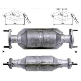 Compre Catalizador de VEGAZ online para Fiesta Mk3 Courier (F3L, F5L) a precios moderados