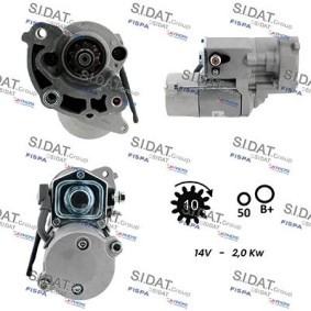 Compre Motor de arranque da SIDAT S12DE0858A2 a um preço baixo por 197,28 €