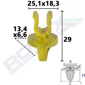 Compre Schubladenblende da ROMIX C70828 a um preço baixo por 1,74 €