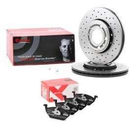 Achetez des Kit disque et plaquette de frein de chez BREMBO en ligne pour Vento (A6) à prix modérés