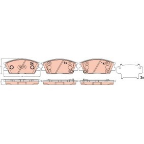 Comprar Juego de pastillas de freno de TRW GDB2516 a bajo precio de 59,26 €