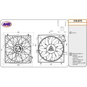 Acquista Ventola radiatore da AHE 318.075 a buon mercato per soli 748,14 €