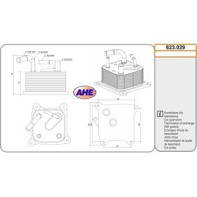 Ölkühler 823.029 von AHE günstig für 116,97 € online kaufen